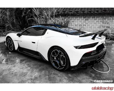 Maserati MC20 2020-2024 Carbonado Dry Carbon Fiber SVD Style GT Wing, Part No ODMC20SVD-W - DRYFGCFODMC20SVD-W