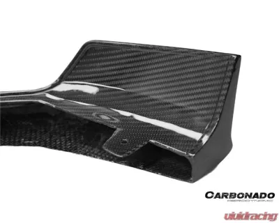 Carbonado Dry Carbon Fiber Front Lip for BMW X6M F96 2024-2025, Part No: X6M2024-MAN-AD-FL - DRYFGCFX6M2024-MAN-AD-FL