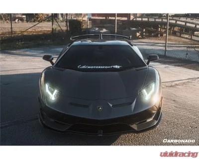 Lamborghini Aventador SVJ Style Dry Carbon Fiber Front Bumper 2011-2021 LP700 LP740 LP750 - DRYFGPCFLP700SVJOD-FB