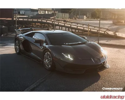 Lamborghini Aventador SVJ Style Dry Carbon Fiber Front Bumper 2011-2021 LP700 LP740 LP750 - DRYFGPCFLP700SVJOD-FB