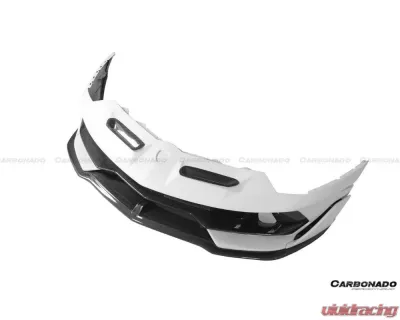 Lamborghini Aventador SVJ Style Dry Carbon Fiber Front Bumper 2011-2021 LP700 LP740 LP750 - DRYFGPCFLP700SVJOD-FB