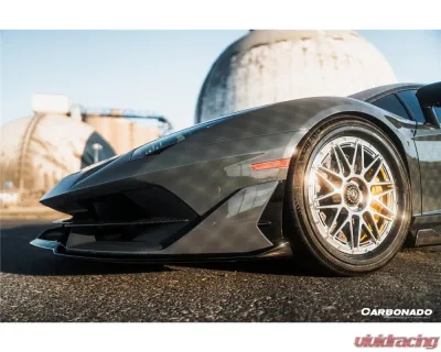 Lamborghini Aventador SVJ Style Dry Carbon Fiber Front Bumper 2011-2021 LP700 LP740 LP750 - DRYFGPCFLP700SVJOD-FB