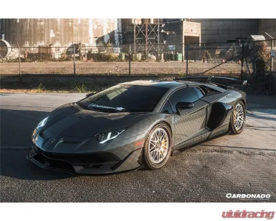 Lamborghini Aventador SVJ Style Dry Carbon Fiber Front Bumper 2011-2021 LP700 LP740 LP750 - DRYFGPCFLP700SVJOD-FB