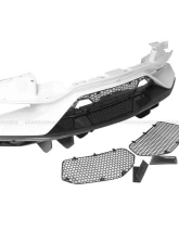 Carbonado DryFGPCF SVJ Style Rear Bumper Lamborghini Aventador 2011-2021                                     - DRYFGPCFLP700SVJOD-RB - Image 3