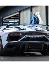 Carbonado DryFGPCF SVJ Style Rear Bumper Lamborghini Aventador 2011-2021                                     - DRYFGPCFLP700SVJOD-RB - Image 6