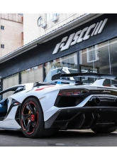 Carbonado DryFGPCF SVJ Style Rear Bumper Lamborghini Aventador 2011-2021                                     - DRYFGPCFLP700SVJOD-RB - Image 7