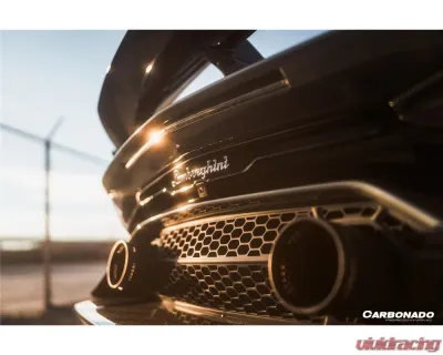 Carbonado DryFGPCF SVJ Style Rear Bumper Lamborghini Aventador 2011-2021 - DRYFGPCFLP700SVJOD-RB