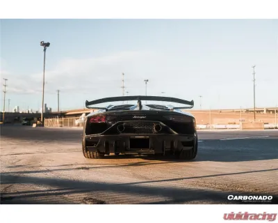 Carbonado DryFGPCF SVJ Style Rear Bumper Lamborghini Aventador 2011-2021 - DRYFGPCFLP700SVJOD-RB