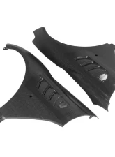 Ferrari 812 Superfast & GTS 2018+ Carbonado Dry Carbon Fiber Fender MSY Style                                     - DRYFGPCFOD-812MSY-FD - Image 2