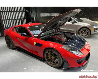 Ferrari 812 Superfast & GTS 2018+ Carbonado Dry Carbon Fiber Fender MSY Style - DRYFGPCFOD-812MSY-FD
