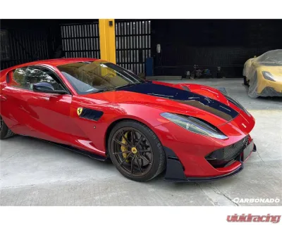 Ferrari 812 Superfast & GTS 2018+ Carbonado Dry Carbon Fiber Fender MSY Style - DRYFGPCFOD-812MSY-FD