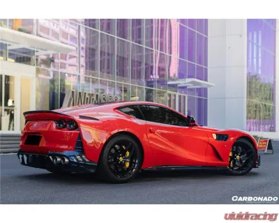 Ferrari 812 Superfast & GTS 2018+ Carbonado Dry Carbon Fiber Fender MSY Style - DRYFGPCFOD-812MSY-FD