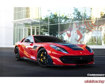 Ferrari 812 Superfast & GTS 2018+ Carbonado Dry Carbon Fiber Fender MSY Style - DRYFGPCFOD-812MSY-FD