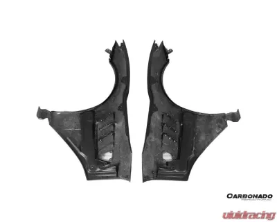 Ferrari 812 Superfast & GTS 2018+ Carbonado Dry Carbon Fiber Fender MSY Style - DRYFGPCFOD-812MSY-FD