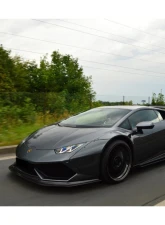 Carbonado Carbonado DryPCF DE Style Aero Full Body Kit for Lamborghini Huracan 2015-2019                                     - DRYPCF5556LB FULL KIT - Image 19