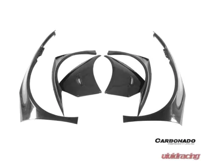 Carbonado Carbonado DryPCF DE Style Aero Full Body Kit for Lamborghini Huracan 2015-2019 - DRYPCF5556LB FULL KIT