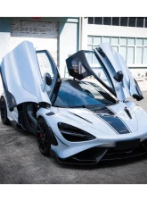 Carbonado Carbon Fiber Front Bumper for McLaren 720S 2017-2022, 765LT-Style                                     - DRYPCF720S-MAN765-FB-SET - Image 11