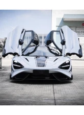 Carbonado Carbon Fiber Front Bumper for McLaren 720S 2017-2022, 765LT-Style                                     - DRYPCF720S-MAN765-FB-SET - Image 12