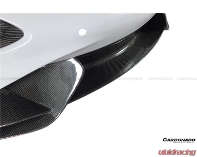 Carbonado Carbon Fiber Front Bumper for McLaren 720S 2017-2022, 765LT-Style - DRYPCF720S-MAN765-FB-SET
