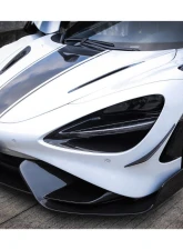 Carbonado Carbon Fiber Front Bumper for McLaren 720S 2017-2022, 765LT-Style                                     - DRYPCF720S-MAN765-FB-SET - Image 10