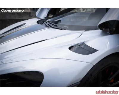 Carbonado Carbon Fiber Full Body Kit for McLaren 720S 2017-2022, 765LT-Style - DRYFGPCF720S-MAN765-FBK