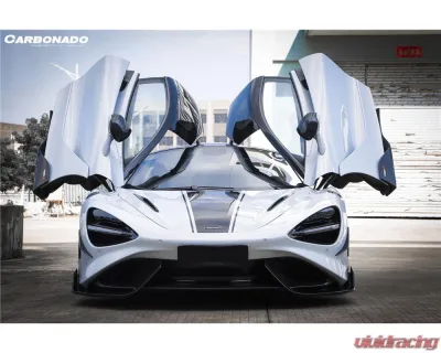 Carbonado Carbon Fiber Full Body Kit for McLaren 720S 2017-2022, 765LT-Style - DRYFGPCF720S-MAN765-FBK