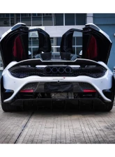 Carbonado DryPCF 765LT-Style Rear Bumper w/ Wing McLaren 720S 2017-2022                                     - DRYPCF720S-MAN765-RB-SET - Image 11