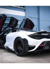 Carbonado DryPCF 765LT-Style Rear Bumper w/ Wing McLaren 720S 2017-2022                                     - DRYPCF720S-MAN765-RB-SET - Image 13