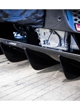Carbonado DryPCF 765LT-Style Rear Bumper w/ Wing McLaren 720S 2017-2022                                     - DRYPCF720S-MAN765-RB-SET - Image 4