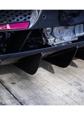 Carbonado DryPCF 765LT-Style Rear Bumper w/ Wing McLaren 720S 2017-2022                                     - DRYPCF720S-MAN765-RB-SET - Image 5