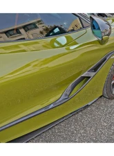Carbonado Carbon Fiber DryPCF 765LT-Style Side Skirts for McLaren 720S 2017-2022                                     - DRYPCF720S-MAN765-SS - Image 11