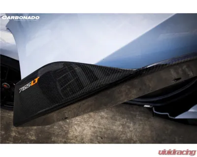 Carbonado Carbon Fiber DryPCF 765LT-Style Side Skirts for McLaren 720S 2017-2022 - DRYPCF720S-MAN765-SS