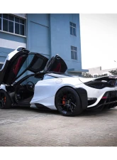 Carbonado Carbon Fiber DryPCF 765LT-Style Side Skirts for McLaren 720S 2017-2022                                     - DRYPCF720S-MAN765-SS - Image 7