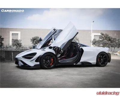 Carbonado Carbon Fiber DryPCF 765LT-Style Side Skirts for McLaren 720S 2017-2022 - DRYPCF720S-MAN765-SS