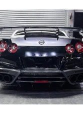 Carbonado DryPCF TS Style Rear Bumper w/ Diffuser Nissan GTR R35 2008-2022                                     - DRYPCF8354TS-RB - Image 19