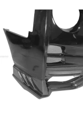 Carbonado DryPCF TS Style Rear Bumper w/ Diffuser Nissan GTR R35 2008-2022                                     - DRYPCF8354TS-RB - Image 5