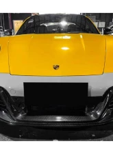 Carbonado DryPCF TA Style Front Bumper for 2020-2023 Porsche 911/992 Turbo S                                     - DRYPCF992Turbo-MAN-TA-FB - Image 6