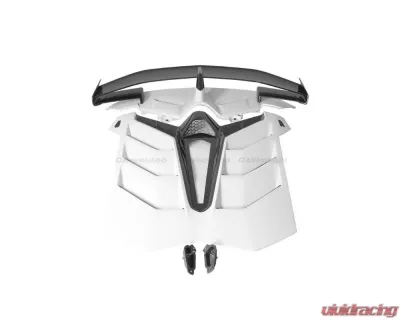 Carbonado DryFGPCF SVJ Style Engine Hood & Wing Lamborghini Aventador 2011-2021 - DRYFGPCFLP700SVJOD-EH-SET
