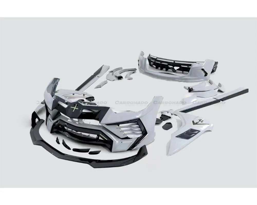 Carbonado DryPCF MS Style Wide Body Kit w/ Exhaust System Lamborghini Urus 2018-2022 - DRYPCFURUS-OD-MS-WBK