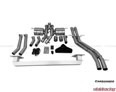 Lamborghini Urus 2018-2022 Carbonado DryPCF MS Style Wide Body Kit with Exhaust System - DRYPCFURUS-OD-MS-WBK