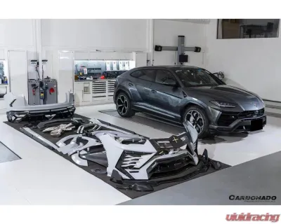 Lamborghini Urus 2018-2022 Carbonado DryPCF MS Style Wide Body Kit with Exhaust System - DRYPCFURUS-OD-MS-WBK