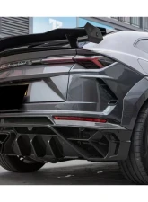 Lamborghini Urus 2018-2022 Carbonado DryPCF MS Style Wide Body Kit with Exhaust System                                     - DRYPCFURUS-OD-MS-WBK - Image 6