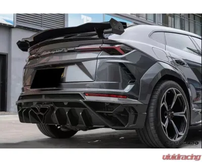 Lamborghini Urus 2018-2022 Carbonado DryPCF MS Style Wide Body Kit with Exhaust System - DRYPCFURUS-OD-MS-WBK