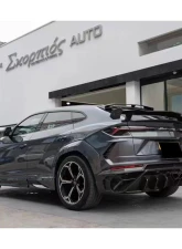 Lamborghini Urus 2018-2022 Carbonado DryPCF MS Style Wide Body Kit with Exhaust System                                     - DRYPCFURUS-OD-MS-WBK - Image 8