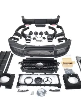 Mercedes-Benz G-Class 2018-2024 Carbonado Dry Carbon Full Body Kit BR-G900 Style                                     - DRYFGPCFW464-OD-BRFBK+BG900FLK - Image 20