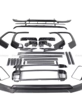 Mercedes-Benz G-Class 2018-2024 Carbonado Dry Carbon Full Body Kit BR-G900 Style                                     - DRYFGPCFW464-OD-BRFBK+BG900FLK - Image 2
