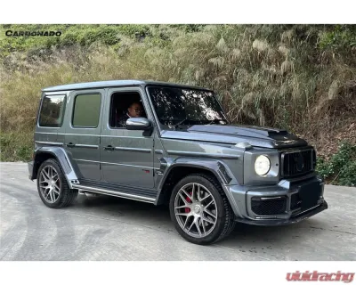 Mercedes-Benz G-Class 2018-2024 Carbonado Dry Carbon Full Body Kit BR-G900 Style - DRYFGPCFW464-OD-BRFBK+BG900FLK