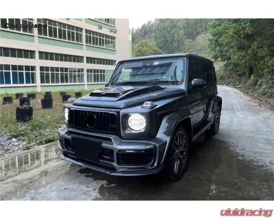Mercedes-Benz G-Class 2018-2024 Carbonado Dry Carbon Full Body Kit BR-G900 Style - DRYFGPCFW464-OD-BRFBK+BG900FLK