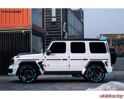 Mercedes-Benz G-Class 2018-2024 Carbonado Dry Carbon Full Body Kit BR-G900 Style - DRYFGPCFW464-OD-BRFBK+BG900FLK