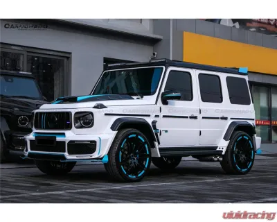 Mercedes-Benz G-Class 2018-2024 Carbonado Dry Carbon Full Body Kit BR-G900 Style - DRYFGPCFW464-OD-BRFBK+BG900FLK